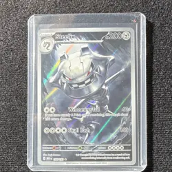 Pokemon Steelix Me01: Mega Evolution 150/132 Illustration Rare Holo Stage 1 Met… - Image 1