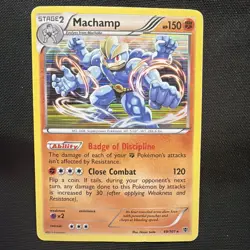 Machamp 49/101 Plasma Blast Holo Rare Pokemon TCG - Image 1