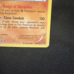 Machamp 49/101 Plasma Blast Holo Rare Pokemon TCG - Image 5