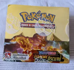 Pokemon Fiamme Oscure Booster Box 36 Bustine con Teca - Italiano Nuovo - Image 1