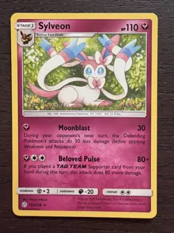 Sylveon 155/236 SM Cosmic Eclipse Pokemon TCG NM/VLP - Image 1