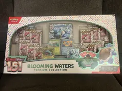 Pokemon Blooming Waters Scarlet and Violet 151 Premium Collection | New Sealed - Image 1