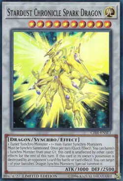 Stardust Chronicle Spark Dragon - CIBR-ENSE1 - Super Rare - Limited Edition - Li - Image 1