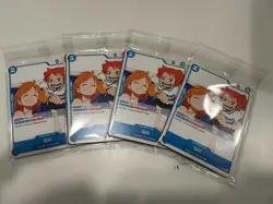 Girl P-096 Promo One Piece TCG Card Game Sealed X4 Play Set - Image 1
