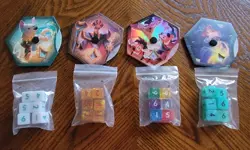 Disney Lorcana Trove Dice and Counters Sets 7-10 - Image 1