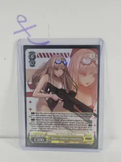 NIKKE Weiss Schwarz Rapi: Classic Vacation NIK/S117-E011S SR Super Rare - Image 1