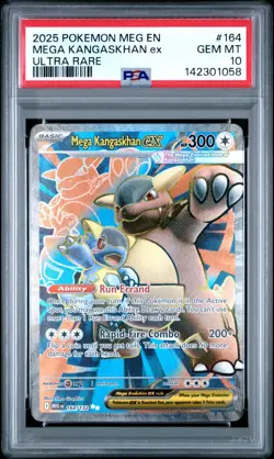 Pokemon Zacian V PSA 10 and Mega Kangaskhan PSA 10 BOTH CARDS - Image 1