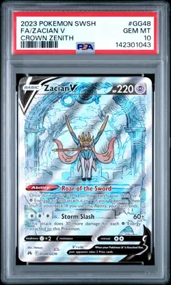 Pokemon Zacian V PSA 10 and Mega Kangaskhan PSA 10 BOTH CARDS - Image 2