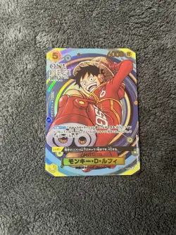 Luffy SR OP07-109 Japanese One Piece Promo Card ONE PIECE DAY'24 MP - Image 1