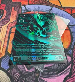 Zephagamon EX7-036 SP Digimon Card SR Alternate Art Textured EX07 LIBERATOR - Image 2