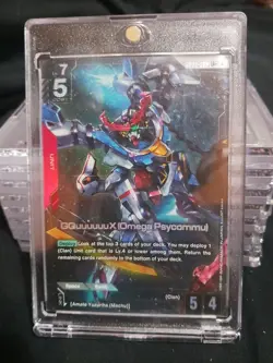 Gundam Card Game Foil Lot (9) – Overflowing Affection U+, 3× LR+, LR, R+ & Foil - Image 3