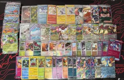 Pokemon Card Lot 64 Full Art, IR, Shining, VMAX EX, Promos & More - Image 1