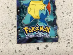 1999 Topps 7/12 #7 Squirtle Die Cut Blue Label Pokemon Card Evolution - Image 3