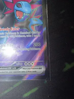 Hydreigon ex Full Art 161/086 White Flare Pokemon Card English - Image 5