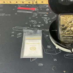 Pokemon # 150 Mewtwo Trading Card 23K Gold Plated 1999 Burger King w/ COA & Ball - Image 2
