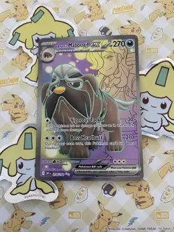🐕 Arven's Mabosstiff ex - 218/182 - Destined Rivals - Pokemon TCG Card - Image 1