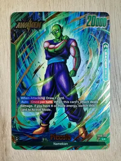 Piccolo FB03-053 Leader Alternate Art Dragon Ball Card English Fusion World - Image 1