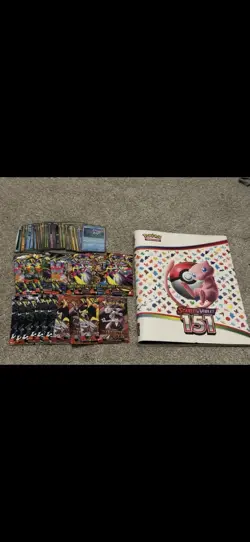 Pokemon Card Lot! (151 Binder, Opened Packs, Bulk, BB Bundle, Zard Collection) - Image 1