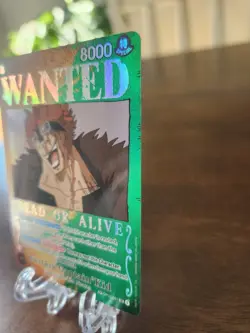 Eustass "Captain" Kid OP01-051 Wanted Poster Alt Art Card - Image 3