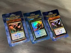 MTG 3-Pack Blister Pack X3 NEW SEALED English 9 Booster Packs Total + 3 Promo - Image 1