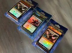 MTG 3-Pack Blister Pack X3 NEW SEALED English 9 Booster Packs Total + 3 Promo - Image 2