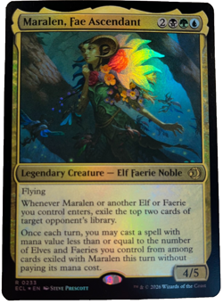 MTG Maralen, Fae Ascendant - Lorwyn Eclipsed (ECL) Foil Magic Near Mint - Image 1