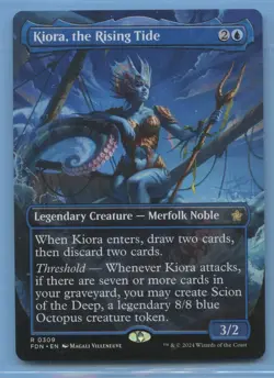 MTG: Foundations: BORDERLESS: Kiora, the Rising Tide - Image 1