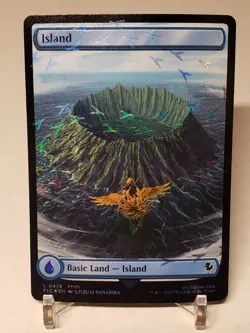 Island (Chocobo Track Foil) Commander: Final Fantasy Foil - Image 1