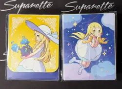 Pokemon Center Mega Brave Lillie Deck Box Lot Of 2 US SELLER - Image 1