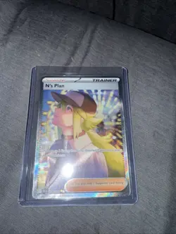 Pokemon TCG N's Plan 170/86 Special Illustration Black Bolt NM/M Condition - Image 1