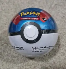 Pokemon Pokeball TCG Tin Pack Great Ball Edition E25 RARE! 3 Booster Packs - Image 1
