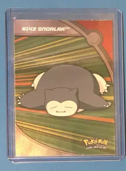 2000 Topps Pokemon Snorlax #HV14 (Non-Holo) - Image 1
