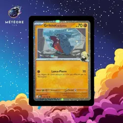 Carte Pokemon Griknot de Cynthia 102/182 Promo Holo Cosmos DRI FR Neuve - Image 1