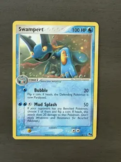 Pokemon TCG Swampert Pop Series 1 Non Holo - Image 1