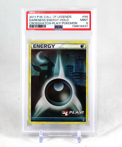 2011 Pokemon Call of Legends Umbreon Darkness Energy 94/95 Play! Promo PSA 9 - Image 1