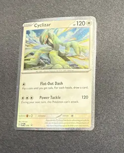 Pokemon TCG Cyclizar 096 Black Star Promo Cosmos Holo - Excellent - Image 1