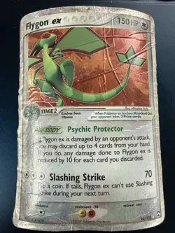 Flygon EX 94/108 - Pokemon Power Keepers Holo- SUPER DAMAGED !! - Image 1