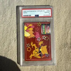 PSA 10 Abra Vs Pidgeotto No. 63 Pokemon Topsun VS - Image 1