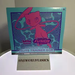 Fusion Strike Pokemon Center Exclusive Sword and Shield Elite Trainer Box ETB - Image 1
