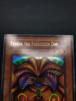 YUGIOH 2003 | EXODIA THE FORBIDDEN ONE | LOB-E101 | OLD PRINT | VG - EXCELLENT - Image 4