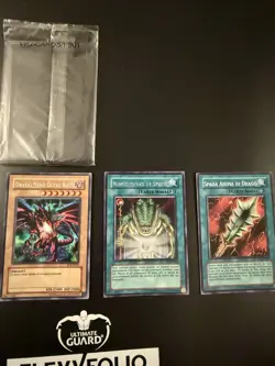Yu-Gi-Oh Set Completo Promo Videogame DRAGO NERO OCCHI ROSSI PCJ in italiano M/N - Image 1