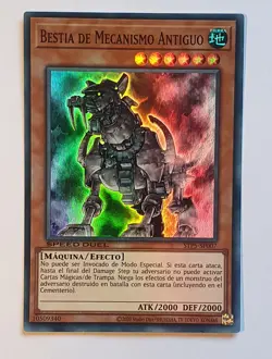 Yugioh STP5-SP007 Ancient Gear Beast Speed Duel Super Rare NM - Image 1