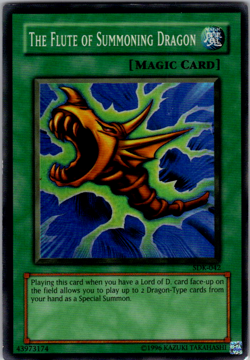 Yu-Gi-Oh! The Flute of Summoning Dragon - SDK-042- Unlimited - MP Super Rare - Image 1