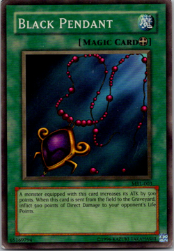 Yugioh! Black Pendant - MRL-003 - Super Rare - Unlimited Edition x1 - MP - Image 1
