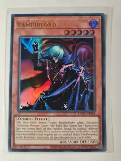Yu-Gi-Oh! Vampirlord • LCKC-DE024 • Ultra Rare • Deutsch • NM - Image 1