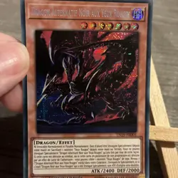 CARTE Yu Gi Oh DRAGON ALTERNATIF NOIR AUX YEUX ROUGES TN19-FR005 - Image 4