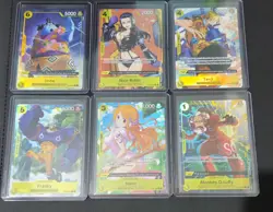 One Piece TCG Egghead ST29 6 card Alt Arts Bundle inc. ST29-008 Nami + 5 more - Image 1