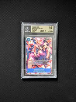 One Piece OP01 Romance Dawn OP01-078 Boa Hancock Alt SR BGS 10 - Image 1