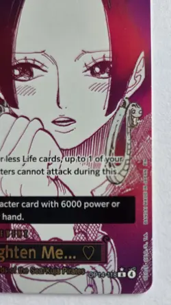 One Piece OPTCG English You'll Frighten Me...Event Parallel OP14-118 R* NM READ! - Image 5