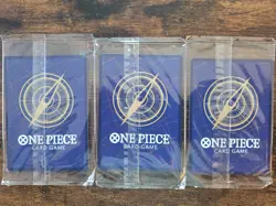 One Piece TCG Three Brothers Promo Set P-073 P-074 P-075 Luffy Ace Sabo Sealed - Image 2